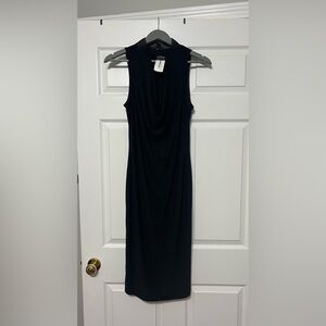 Elegant Black Sleeveless Dress